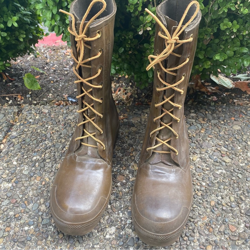 Steel Shank Boots Made in America Size 9